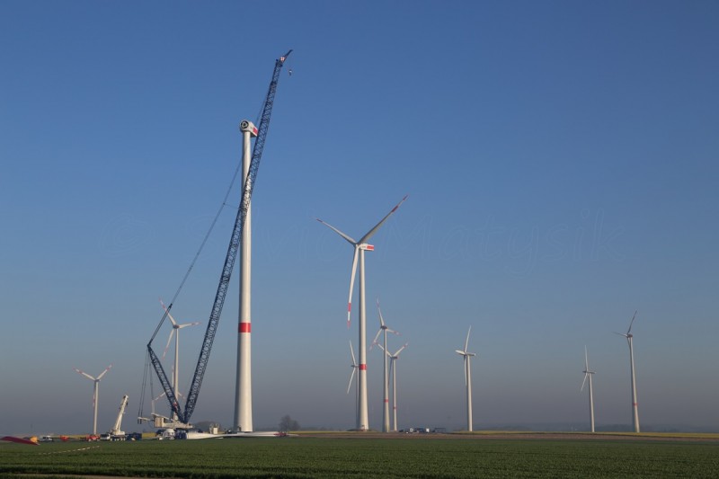 Senvion SE / 3.2M114 Onshore / 3.2 MW wind turbine generator / Linnich ...